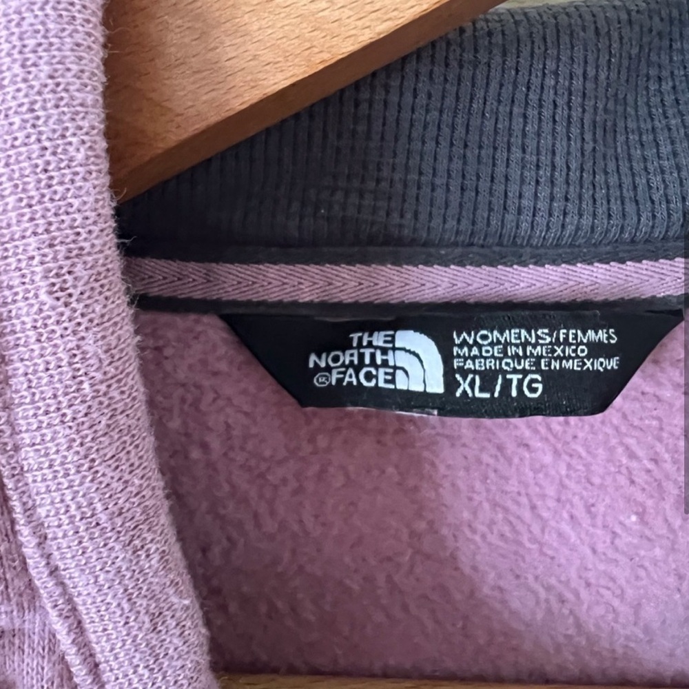 The North Face sleeveless hoodie women’s xl purple - Picture 4 of 5